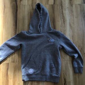 Goat USA gray sweatshirt youth large